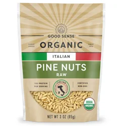 Good Sense Organic Raw Italian Pine Nuts 3 oz