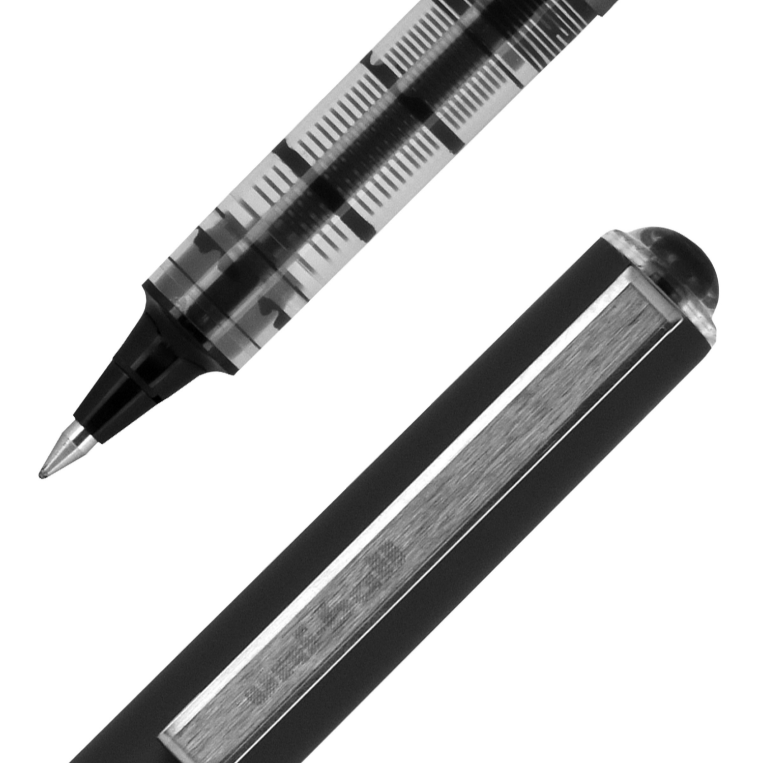 slide 4 of 8, uni-ball Vision Rollerball Pens, Micro Point, Black, 4 ct