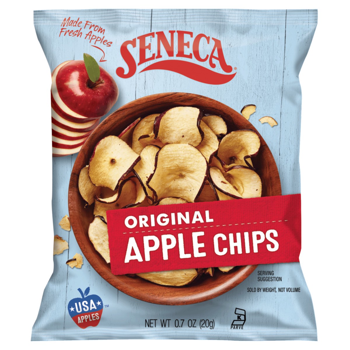 slide 3 of 6, Seneca Apple Chips, 0.7 oz