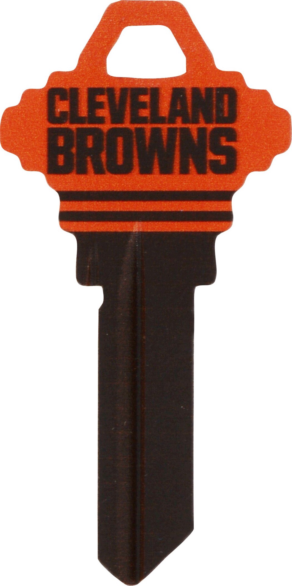 slide 2 of 5, Fanatix Cleveland Browns Multicolored Sports Key Brass House/Entry Key Blank, 1 ct