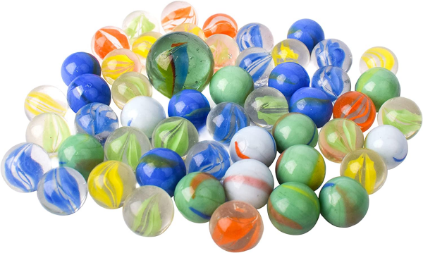 slide 3 of 17, 50 Count Marbles, 50 ct