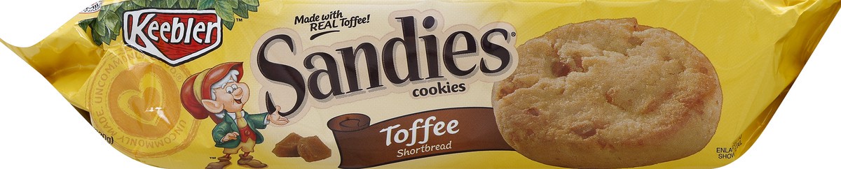 slide 4 of 6, Keebler Sandies Toffee Shortbread Cookies, 11.3 oz