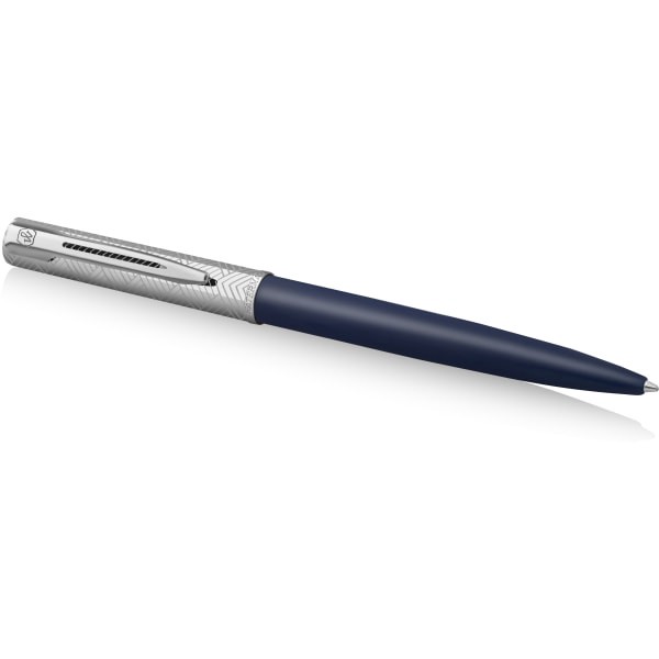 slide 2 of 5, Waterman Allure Deluxe Ballpoint Pen, Medium Point, 0.7 Mm, Blue Lacquer Barrel, Blue Ink, 1 ct