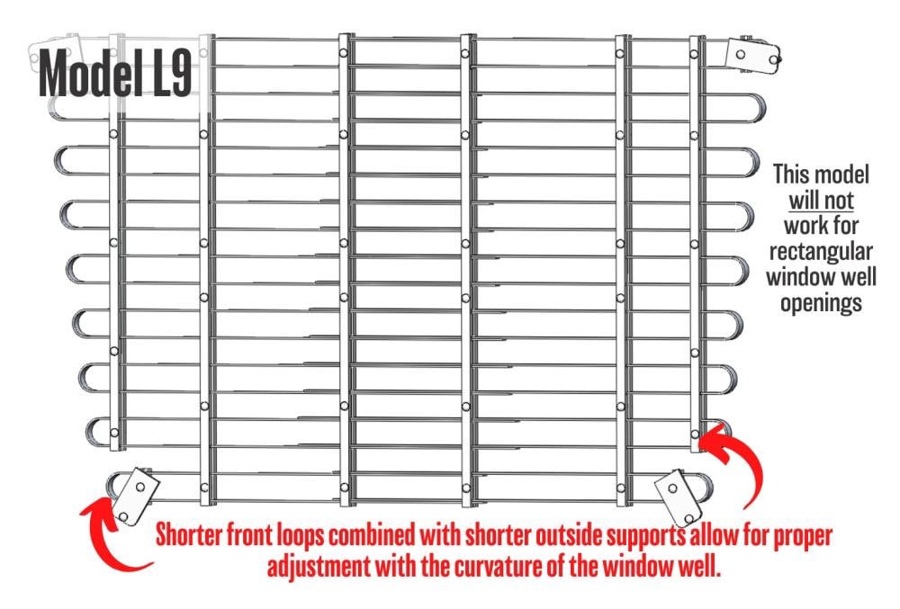 slide 2 of 5, Adjust-A-Grate Metal Window Well Cover, 1 ct