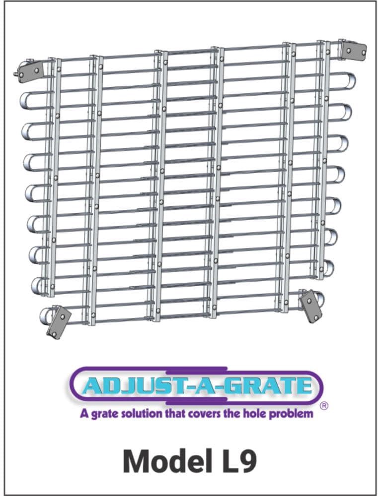 slide 3 of 5, Adjust-A-Grate Metal Window Well Cover, 1 ct