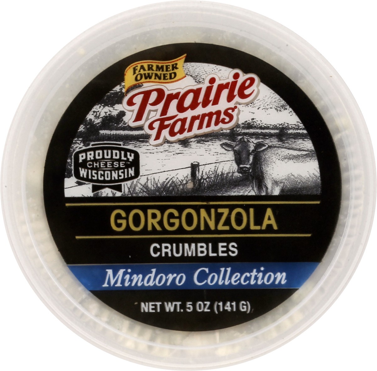 slide 5 of 10, Prairie Farms Gorgonzola Crumbles, 5 oz