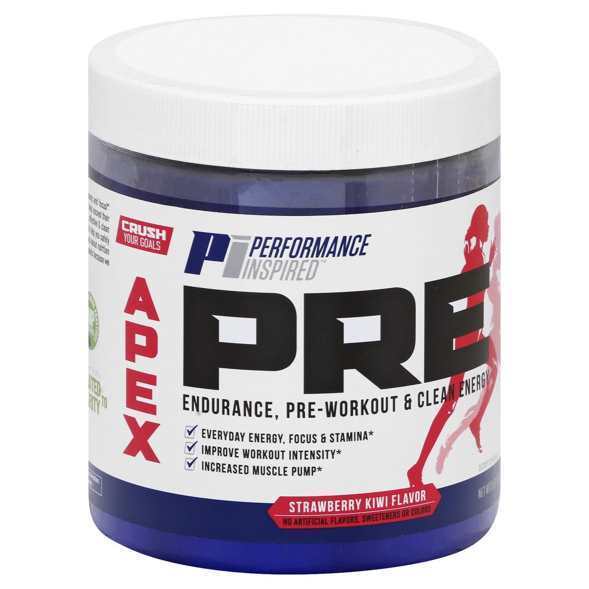 slide 9 of 12, Performance Inspired Nutrition Apex-Pre Strawberry Kiwi Dietary Supplement 8.89 oz, 8.89 oz