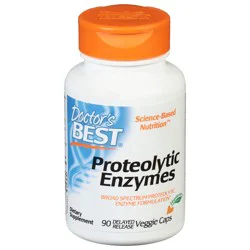 Doctor's Best Proteolytic Enzymes 90 Veggie Caps