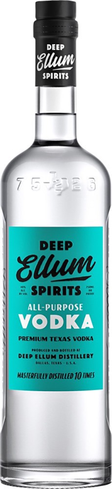 slide 1 of 1, Deep Ellum Vodka - 750 ml, 750 ml