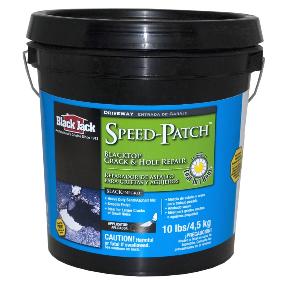 slide 1 of 6, BLACK JACK Speed-Patch 10 Pound(s) Asphalt Cold Patch, 1 ct