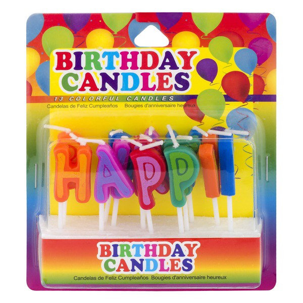 slide 1 of 1, CRAVE Birthday Candles 13 Each, 13 ct