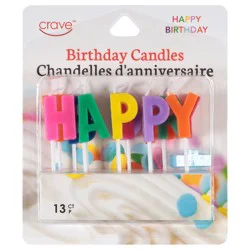 Crave Birthday Candles - 13 Each