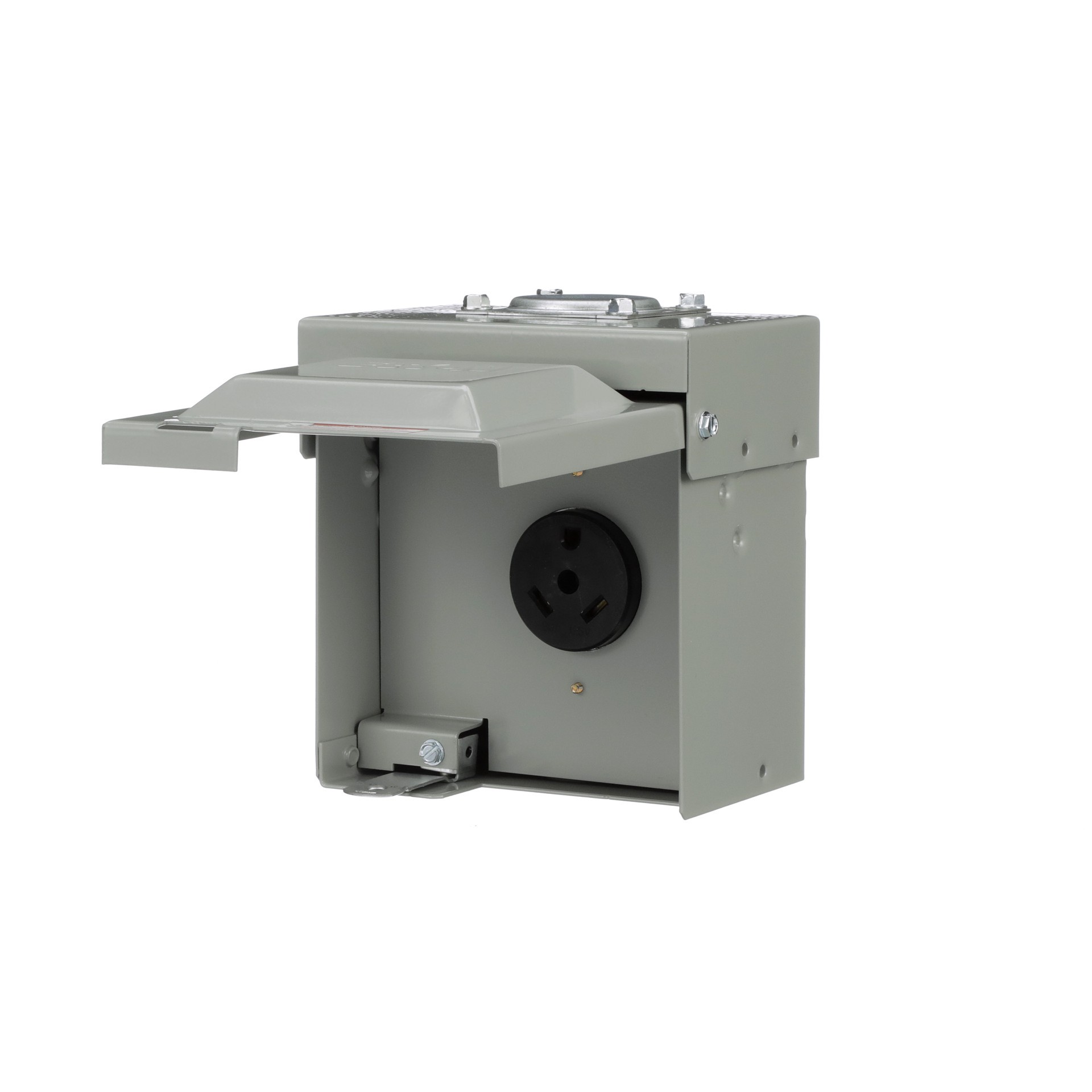 slide 3 of 6, Eaton 30 Amp Overhead only Temporary Power Panel, 1 ct