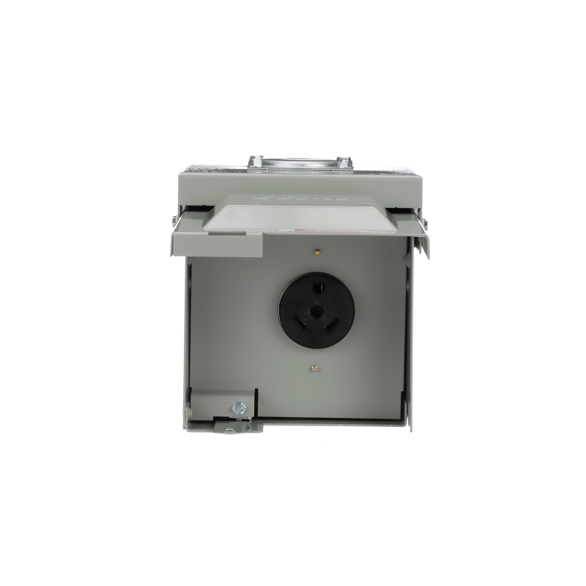 slide 1 of 6, Eaton 30 Amp Overhead only Temporary Power Panel, 1 ct