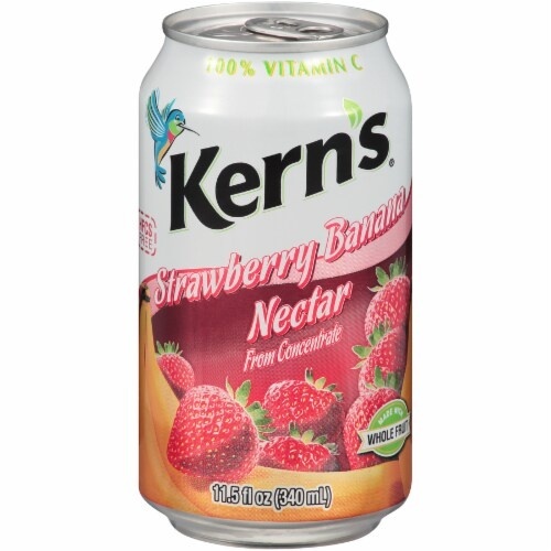 slide 1 of 1, Kern's Strawberry Banana Nectar - 11.5 fl oz, 11.5 fl oz