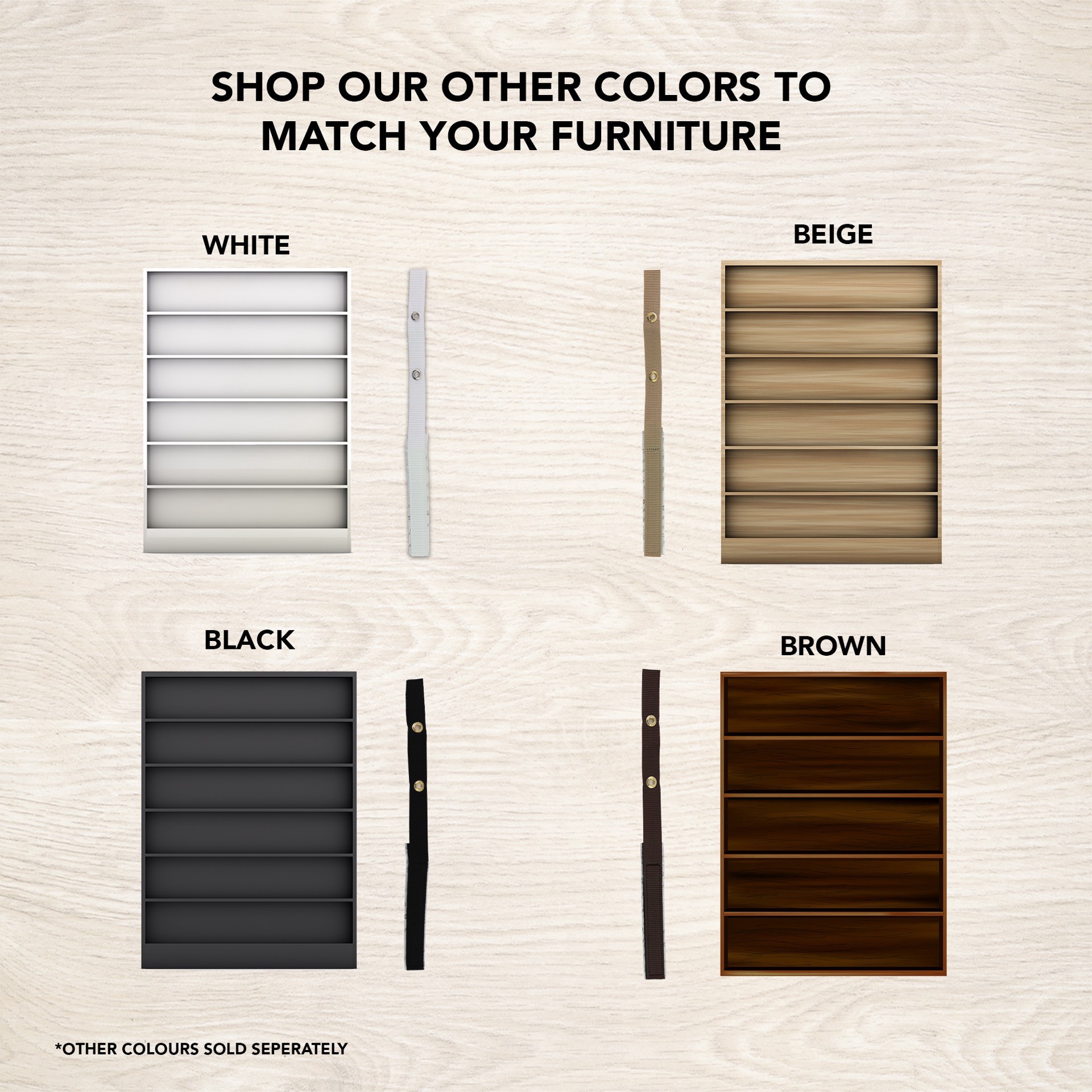 slide 6 of 6, QuakeHOLD! Antique Brown Furniture Safety Strap, 1 ct