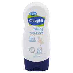 Cetaphil Baby Wash & Shampoo with Organic Calendula, 7.8 fl oz