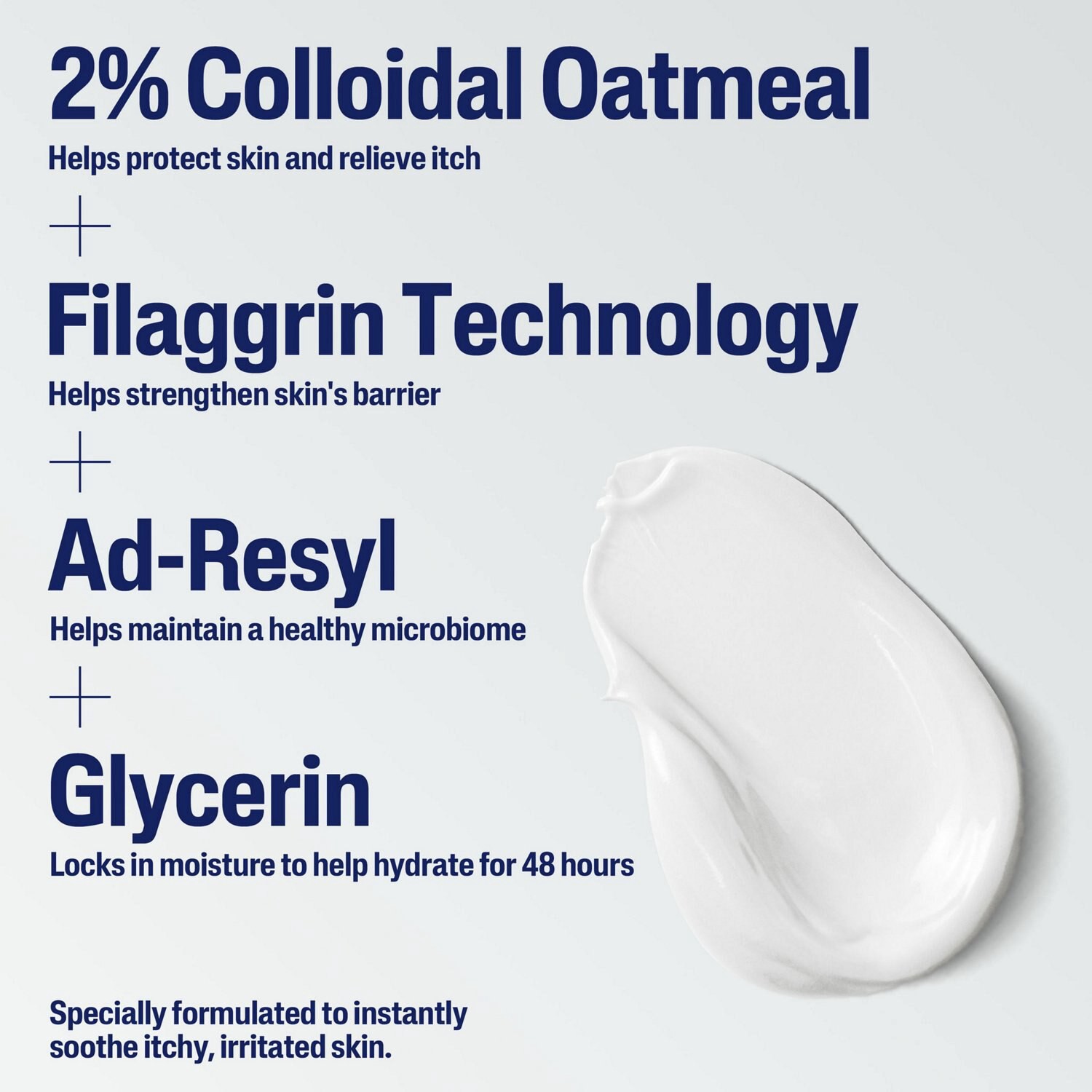 slide 7 of 9, Cetaphil Eczema Restoraderm Rapid Relief Cream, 8 oz