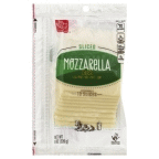 slide 1 of 3, Harris Teeter Sliced Mozzarella Cheese, 8 oz