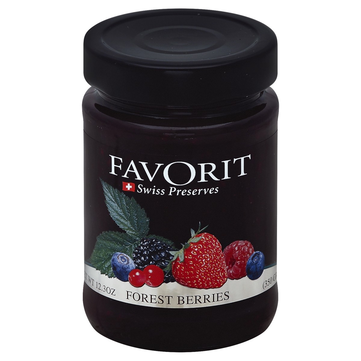 slide 2 of 3, Favorit Forest Forest Berry Jam, 12.3 oz