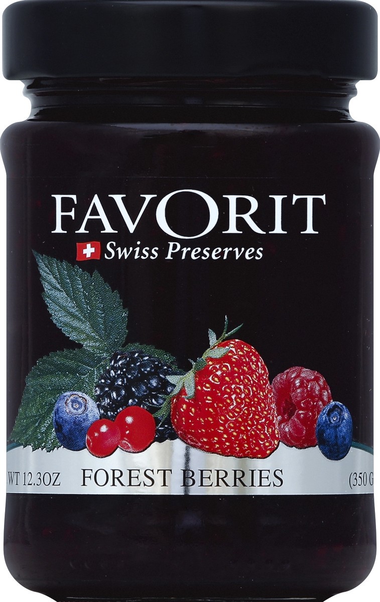 slide 1 of 3, Favorit Forest Forest Berry Jam, 12.3 oz