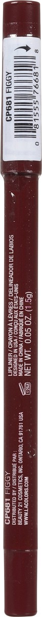 slide 5 of 10, L.A. Colors L A Colors L.A. Colors Figgy Gel Lip Liner 1 Count, 1 ct