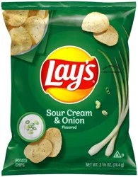 Lay's Potato Chips , Sour Cream & Onion