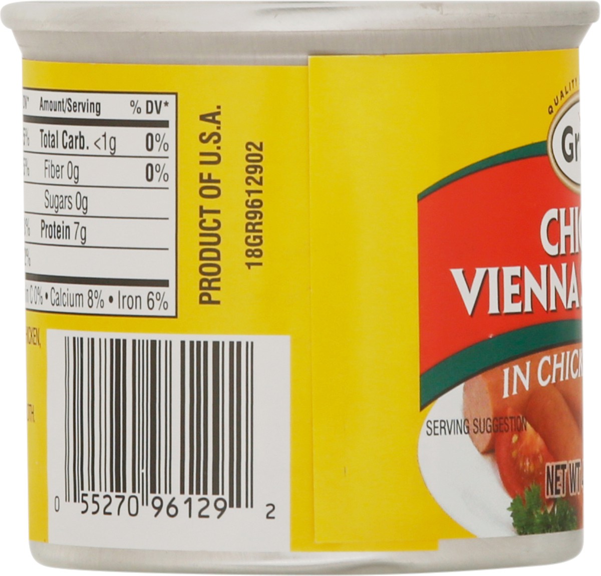 slide 4 of 9, Grace Chicken Vienna Sausages in Chicken Broth 4.6 oz, 4.6 oz