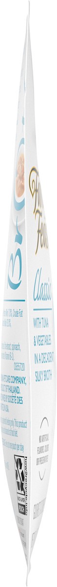 slide 4 of 9, Fancy Feast Purina Fancy Feast Lickable Wet Cat Food Broth Topper Classic Complement Tuna and Vegetable - 1.4 oz. Pouch, 1.4 oz