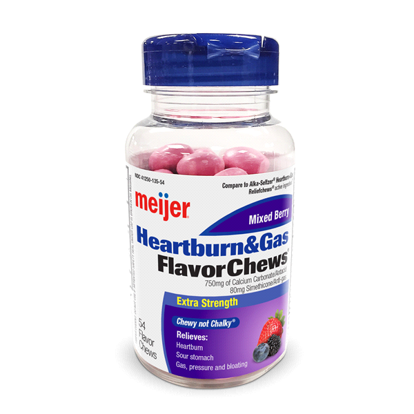 Antacid & AntiGas Chews 54 ct Shipt