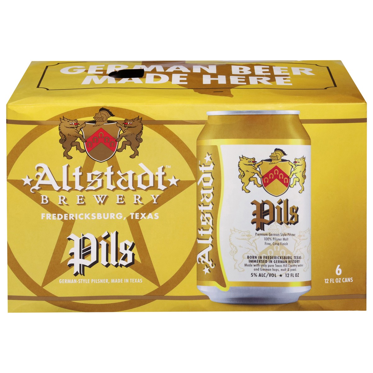 slide 1 of 12, Altstadt Brewery Pils Beer 6 - 12 fl oz Cans, 6 ct; 12 oz
