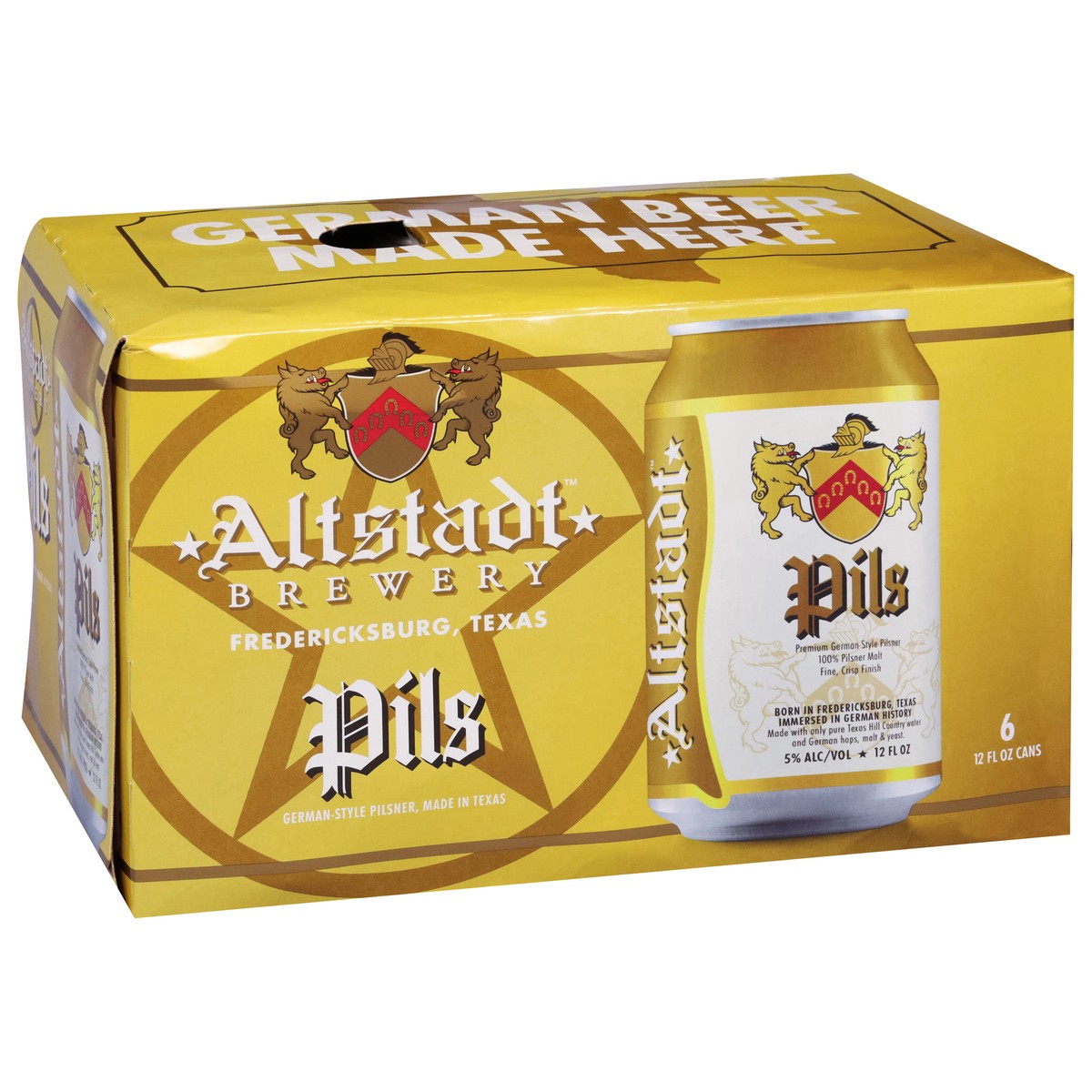 slide 6 of 12, Altstadt Brewery Pils Beer 6 - 12 fl oz Cans, 6 ct; 12 oz