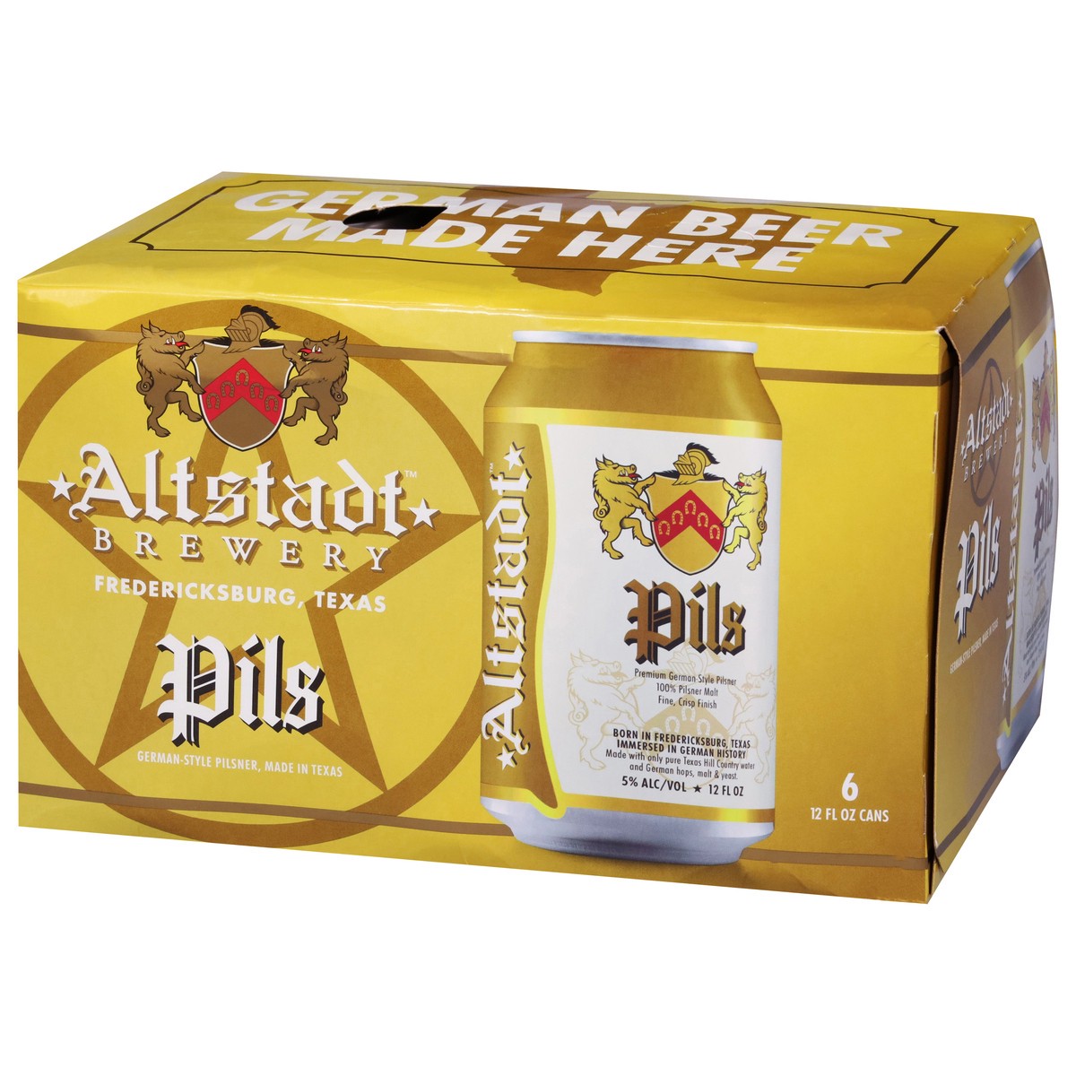 slide 10 of 12, Altstadt Brewery Pils Beer 6 - 12 fl oz Cans, 6 ct; 12 oz