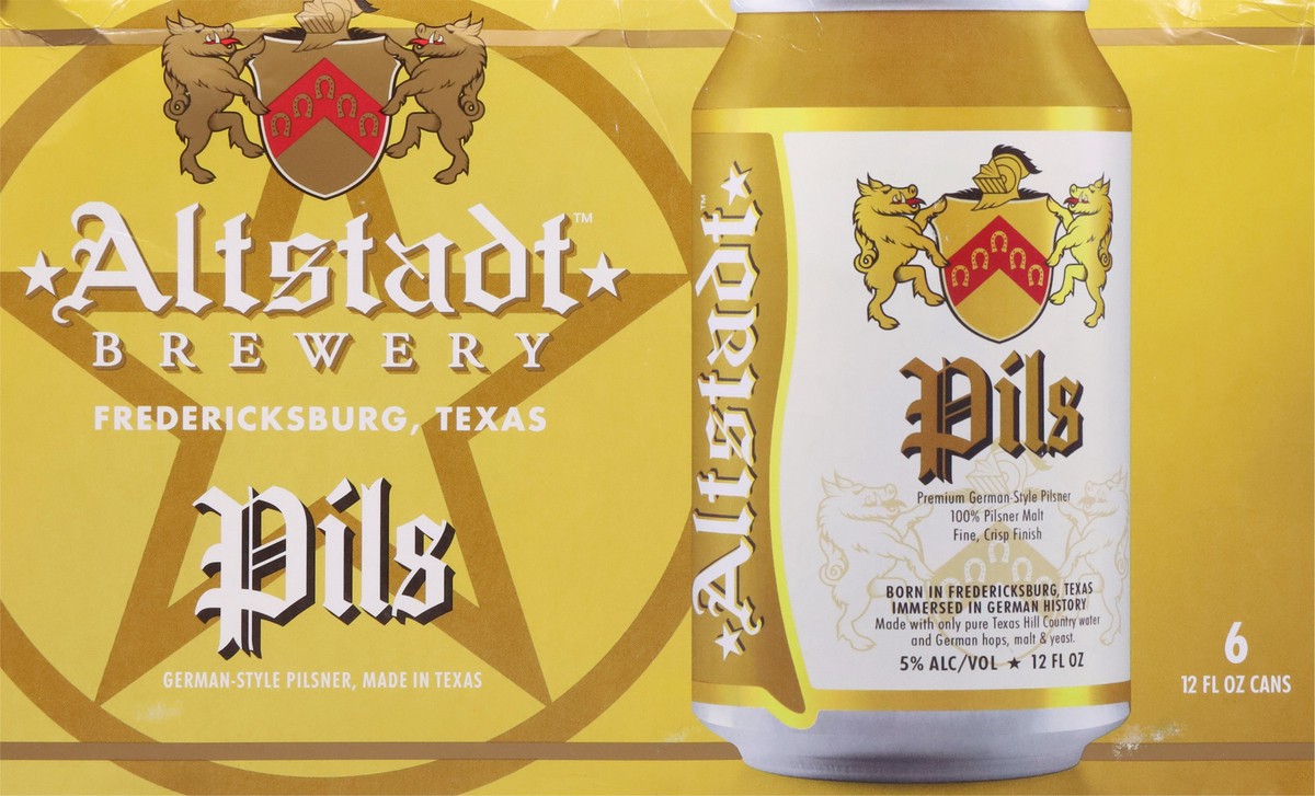 slide 9 of 12, Altstadt Brewery Pils Beer 6 - 12 fl oz Cans, 6 ct; 12 oz