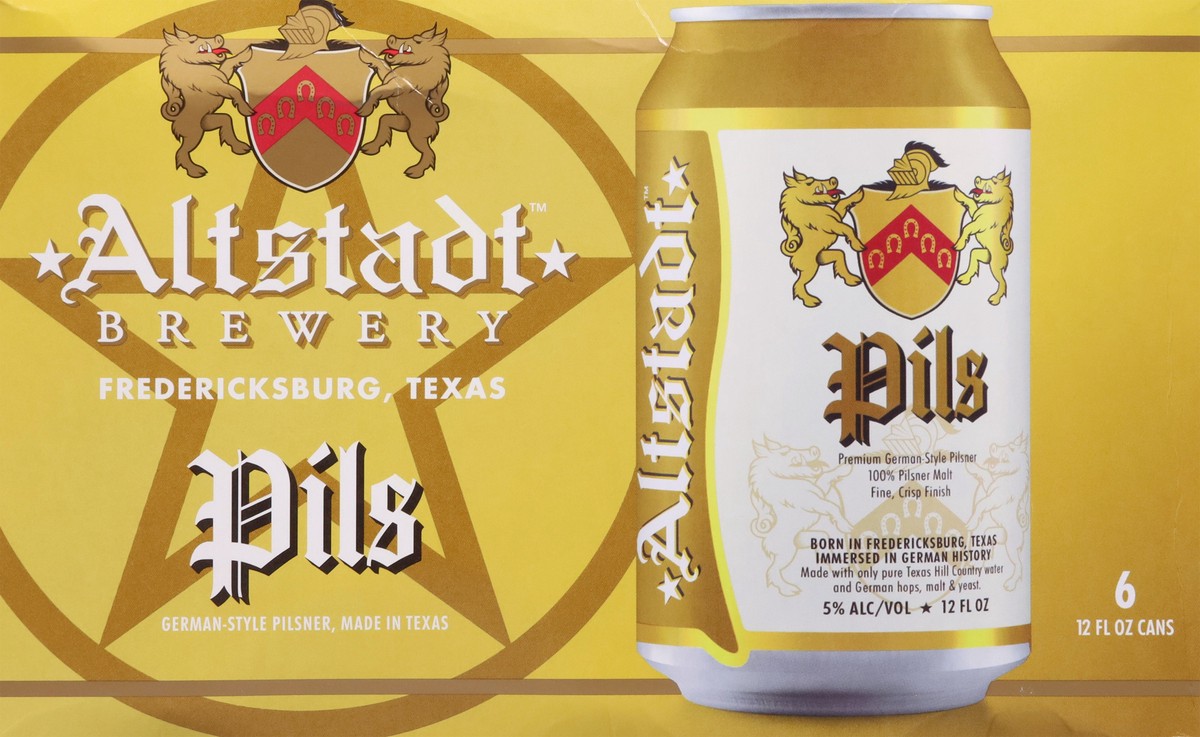 slide 12 of 12, Altstadt Brewery Pils Beer 6 - 12 fl oz Cans, 6 ct; 12 oz
