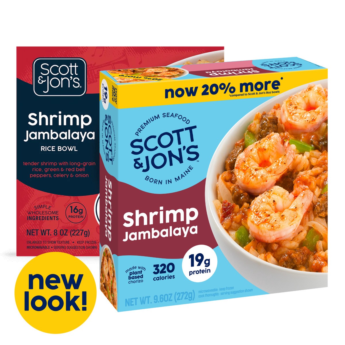 slide 1 of 1, Scott & Jon's Shrimp Jambalaya Frozen Meal, 9.6 oz