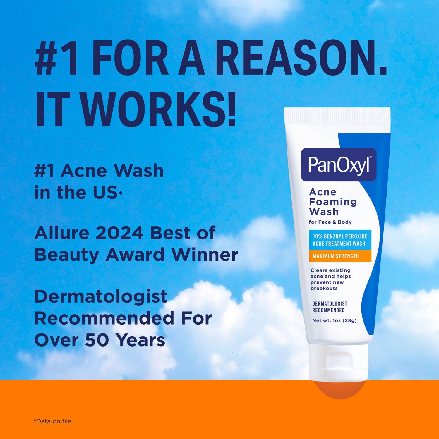 slide 4 of 7, PanOxyl Maximum Strength Acne Foaming Wash 1 oz, 1 oz