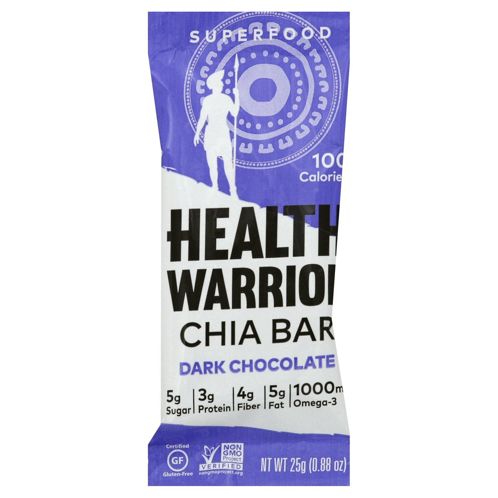 slide 1 of 1, Health Warrior Dark Chocolate Chia Bar, 0.88 oz