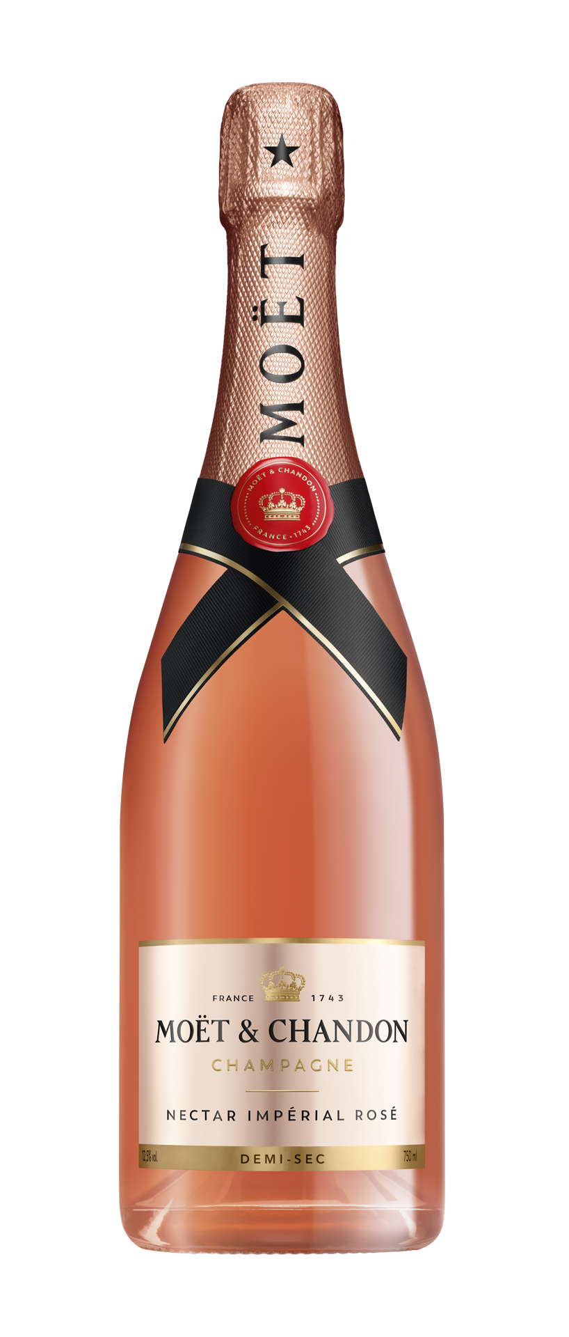 slide 1 of 2, Moët & Chandon Demi-Sec Nectar Imperial Rose Champagne 750 ml, 750 mL