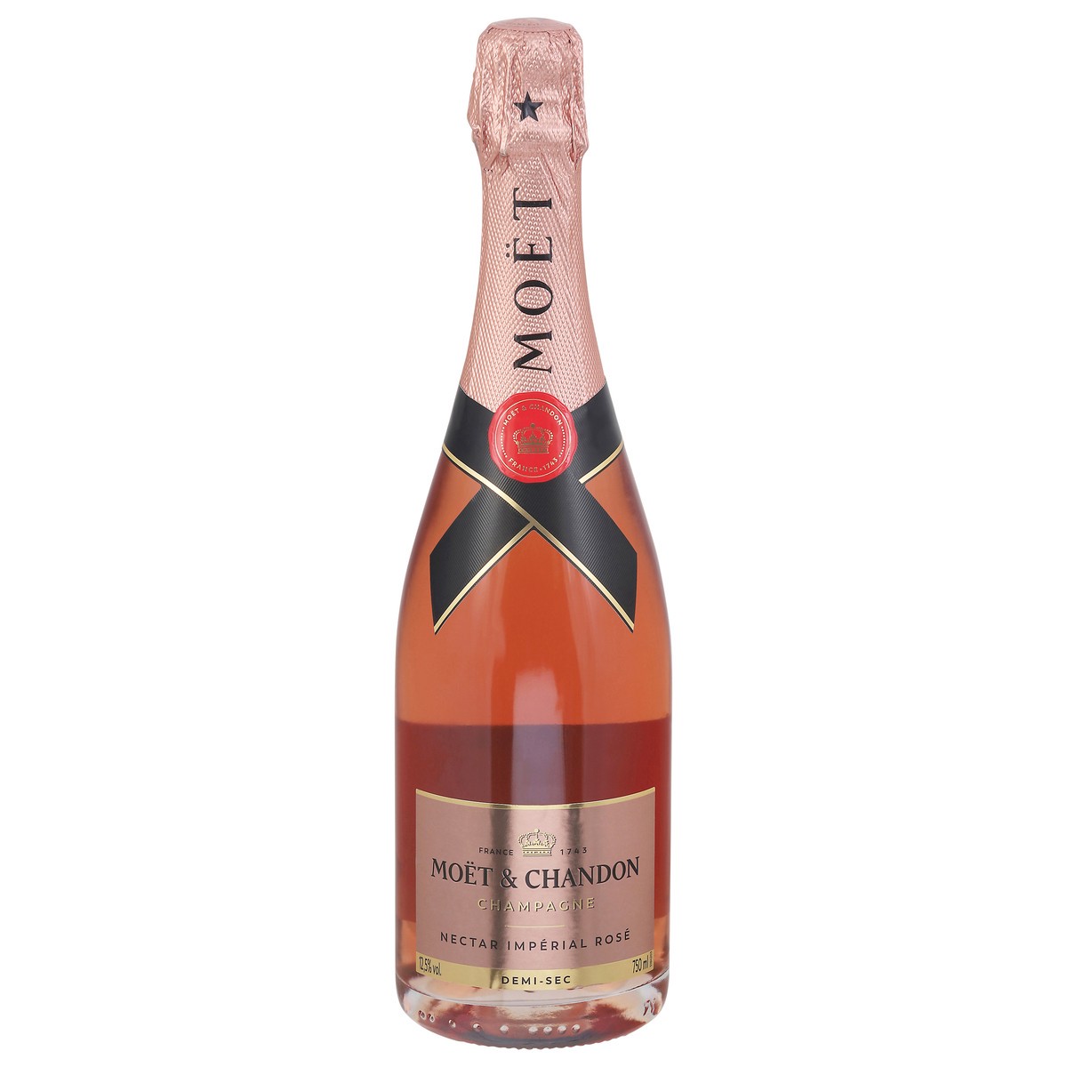 slide 1 of 2, Moët & Chandon Demi-Sec Nectar Imperial Rose Champagne 750 ml, 750 ml