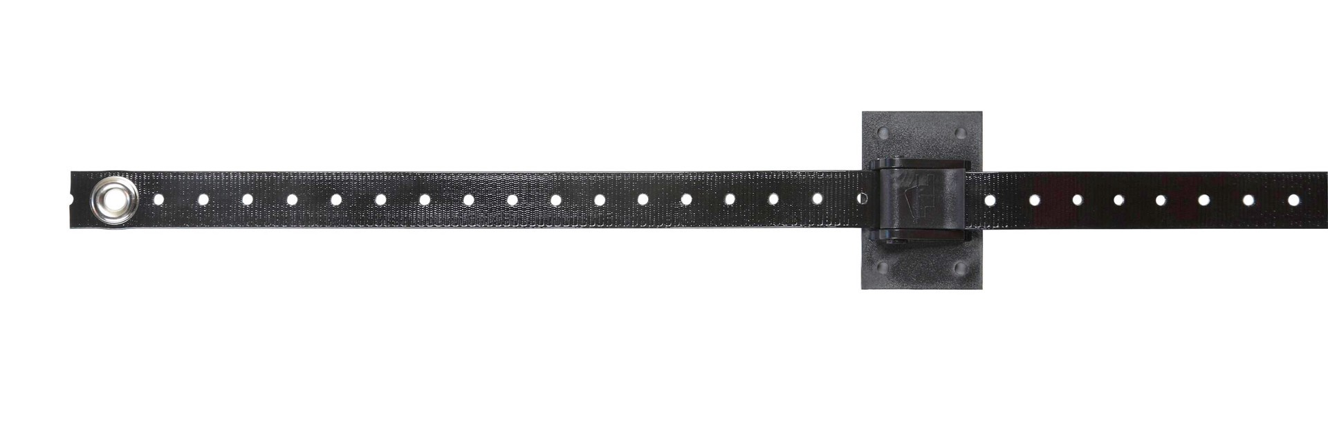 slide 5 of 6, QuakeHOLD! Black Nylon Furniture Securing Straps, 30-inch Length, Self-Adhesive, Screw-On, for Flat Screen TVs up to 70-in, Stops Tipping, Earthquake Safety, 1 ct