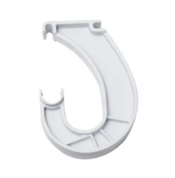 ClosetMaid White Plastic Rod Support