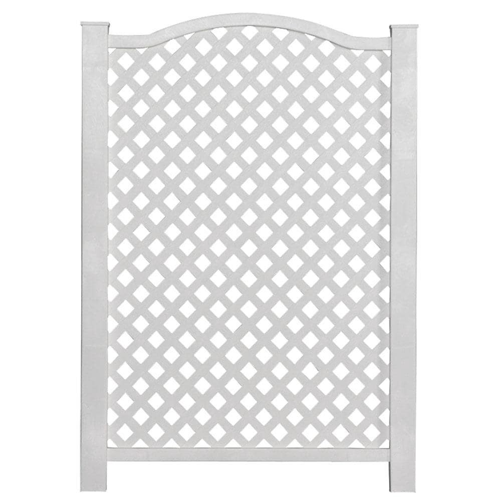 Freedom Grab and Go 32-in W x 46-in H White Vinyl/Polyresin Outdoor ...