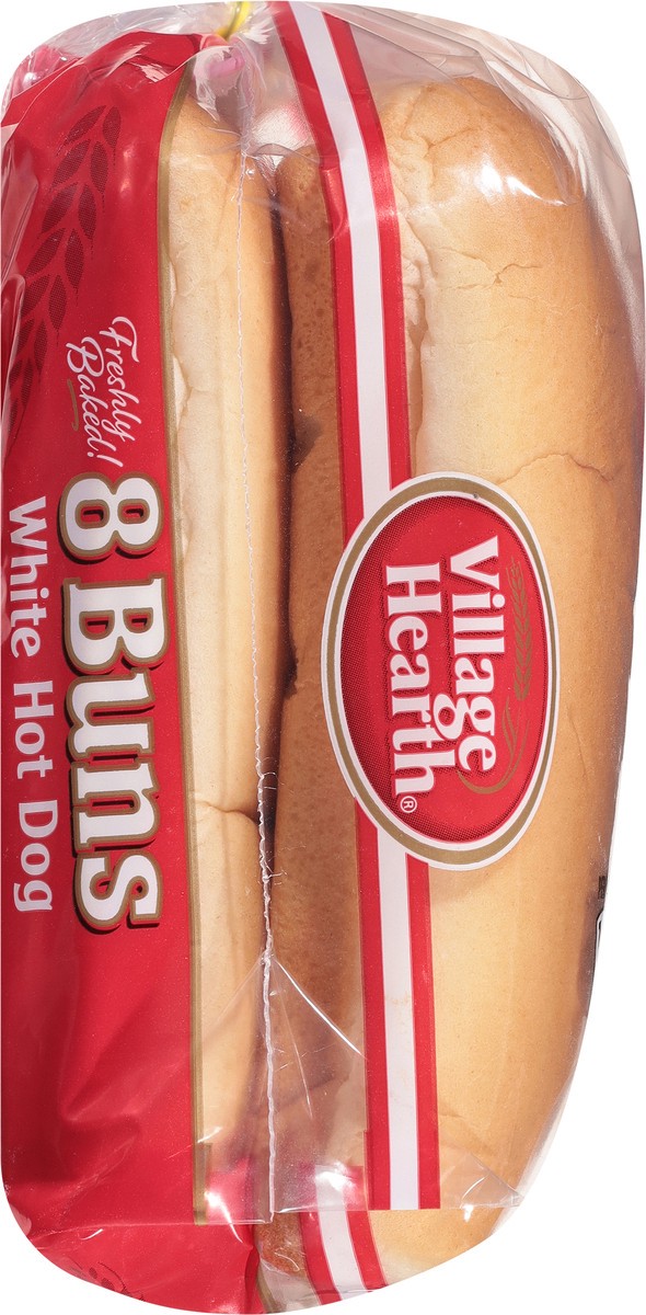 slide 12 of 12, Village Hearth Classic White Hot Dog Buns, 8 ct