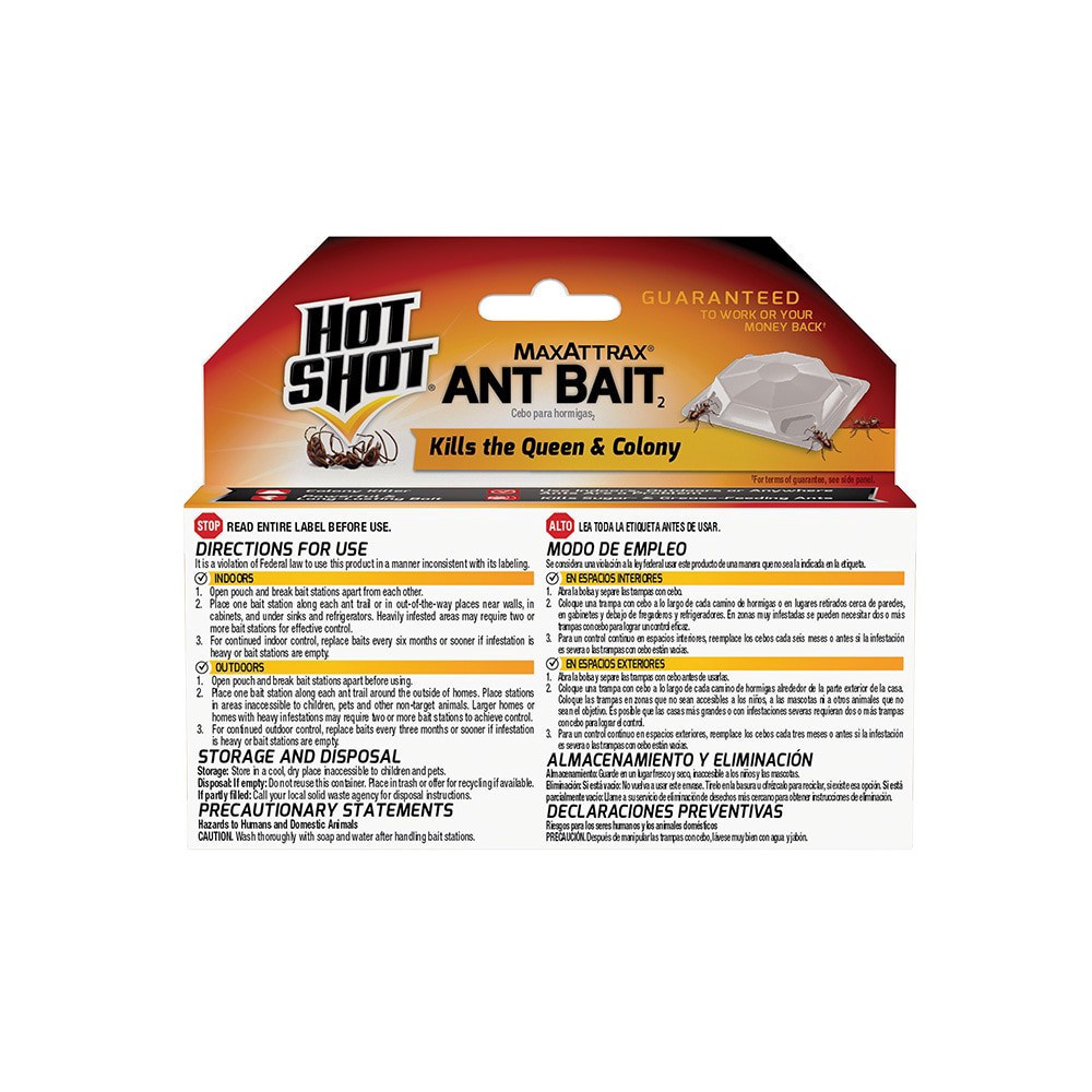 slide 5 of 6, Hot Shot MaxAttrax 4 -Count Ant bait 4 -Pack, 1 ct