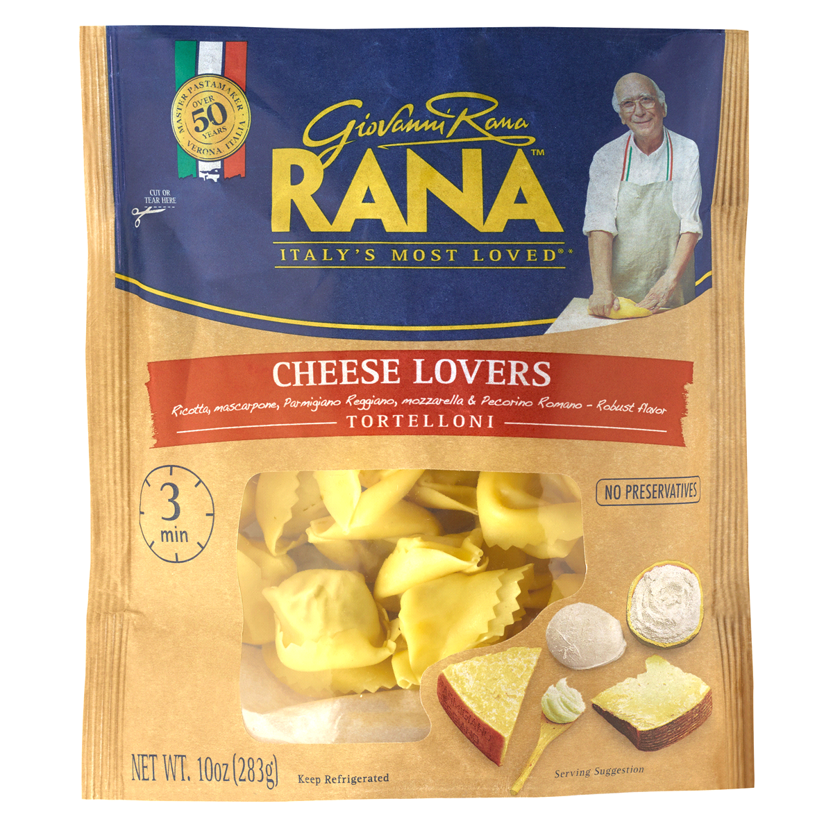 slide 1 of 1, Rana Tortelloni, Cheese Delicato, 12 oz