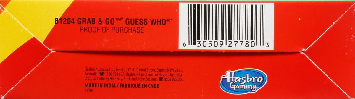slide 6 of 9, Hasbro Gaming Guess Who? Grab & Go Game, 1 ct