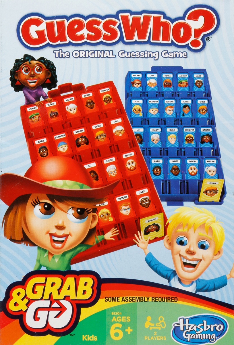 slide 7 of 9, Hasbro Gaming Guess Who? Grab & Go Game, 1 ct