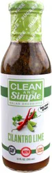 Clean And Simple Cilantro Lime Salad Dressing