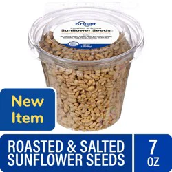Kroger Roasted and Salted Sunflower Seeds